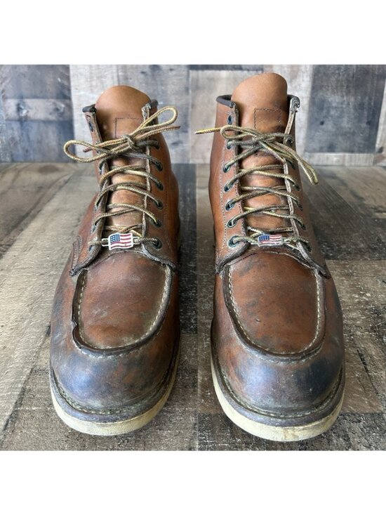 Red Wing 875 Moc Toe Work Boots Mens 13 D main image 8
